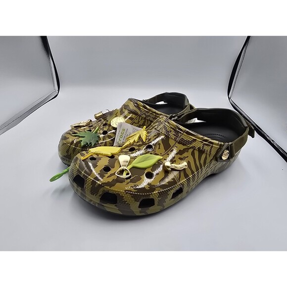 Aries Arise x Crocs Classic Clog Dark Algae 211060-3AC  Mens Size 13 main image 5